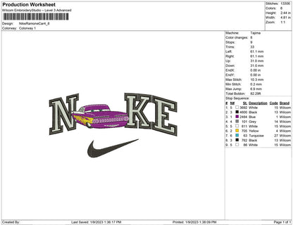 Nike Ramone Car