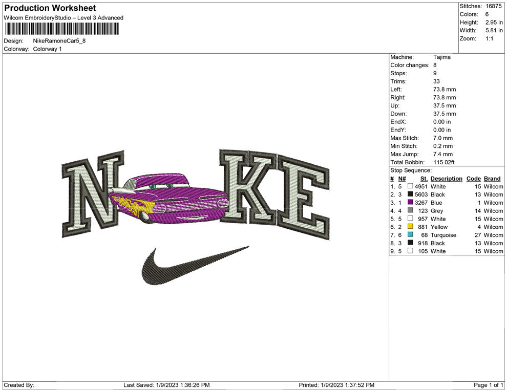 Nike Ramone Car