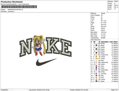 Nike Sailormoon Chibi
