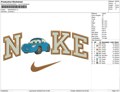 Nike Sally Car