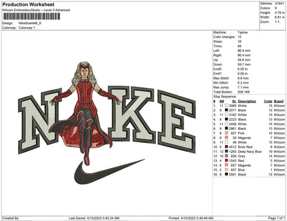 Nike Scarlet