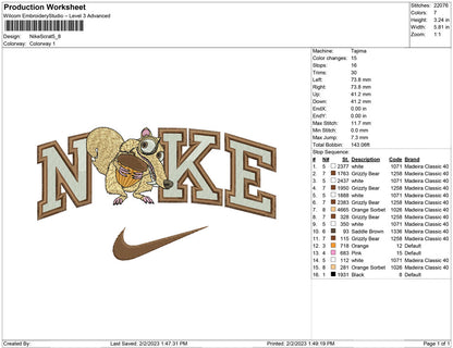 Nike Scrat