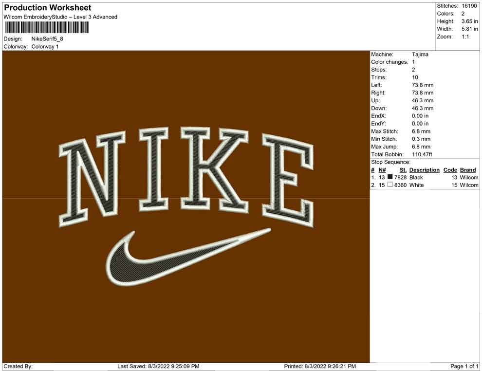 Nike Serife