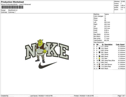 Nike Shrek