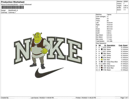 Nike Shrek