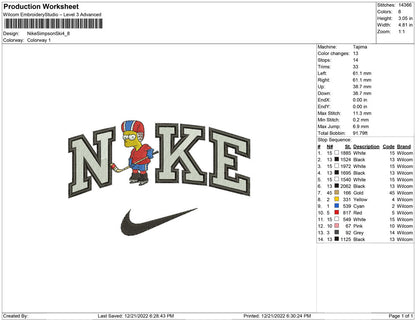 Nike Simpson Ski