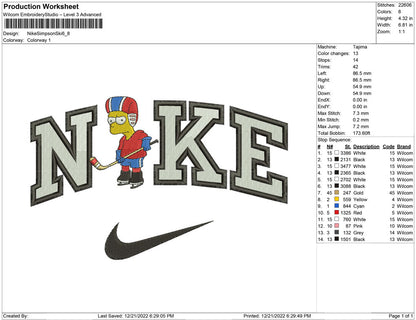 Nike Simpson Ski