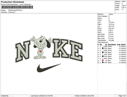 Nike Snoopy Smile