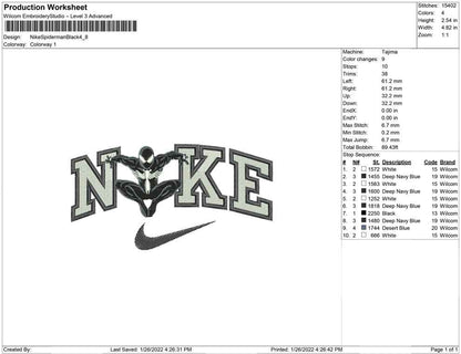 Nike Spiderman Black