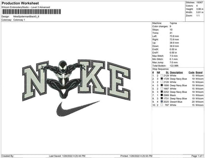 Nike Spiderman Black