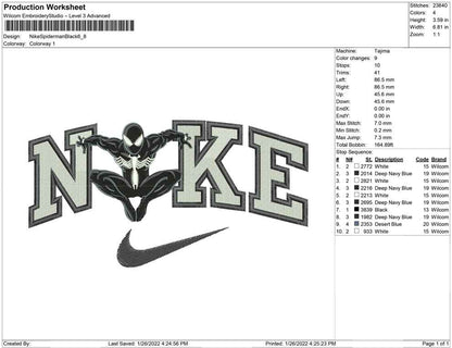 Nike Spiderman Black