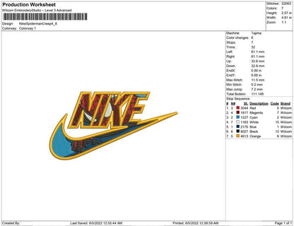 Nike Spiderman Creep