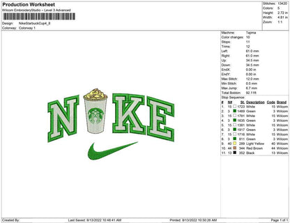 Nike Starbucks Cup