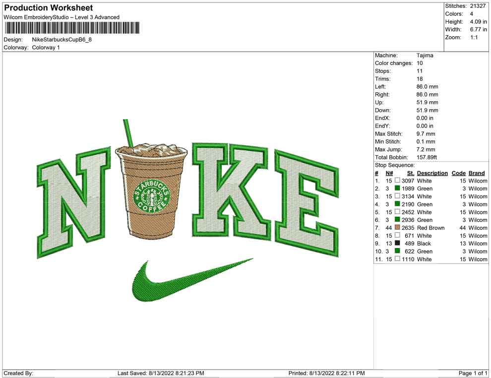 Nike Starbucks Cup B