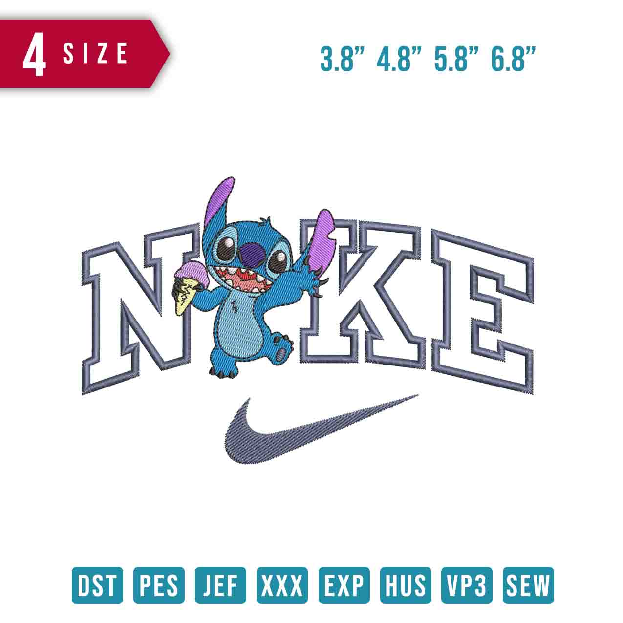Nike Stitch mit Eiscreme
