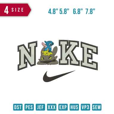 Nike Stitch Pokemon Dragon