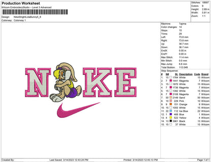 Nike Stright Lola Bunny