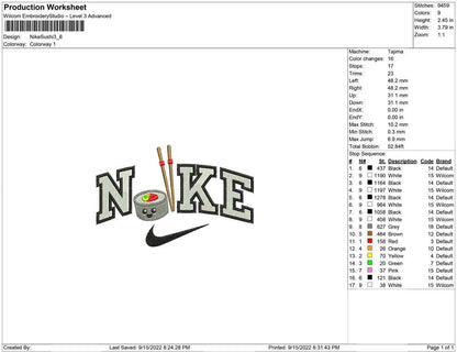 Nike Sushi