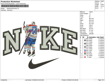 Nike Suzuki hockcey