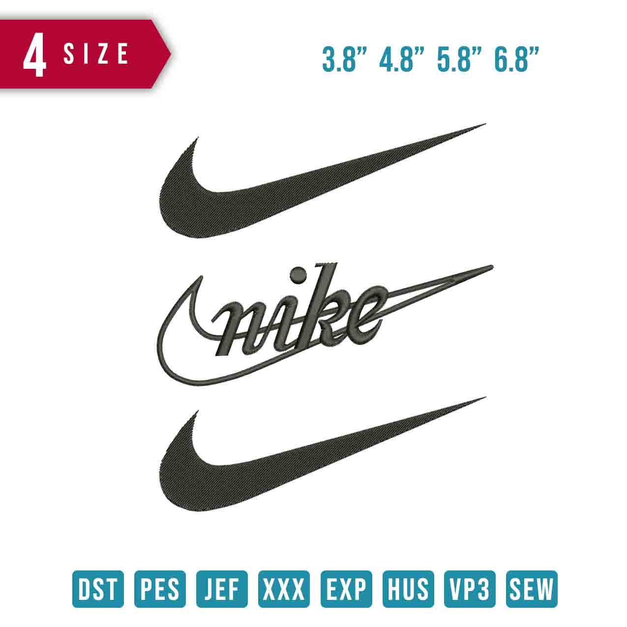 Nike Swoosh Triple – Embrobuy