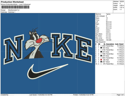 Nike Sylvester