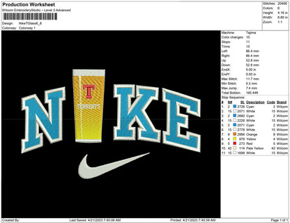 Nike T Glass
