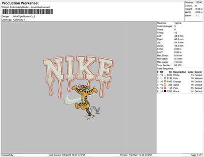 Nike Tiger Bounch