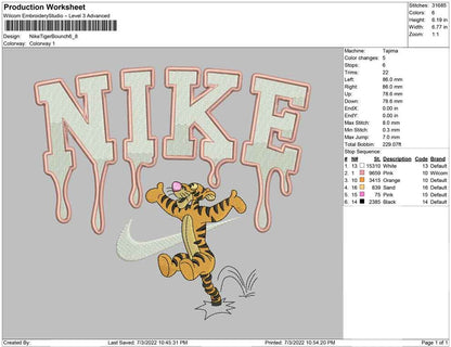 Nike Tiger Bounch