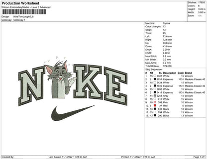 Nike Tom Laugh
