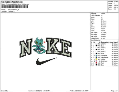 Nike Toothless