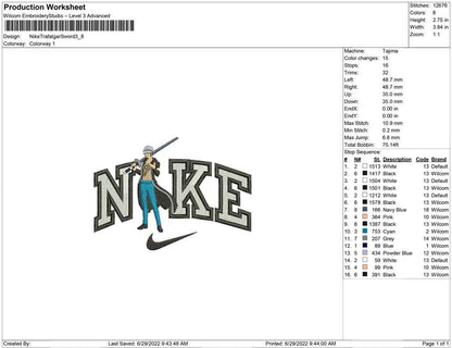 Nike Trafalgar Sword
