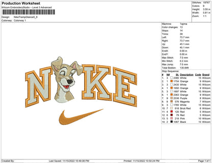 Nike Fill Tramp Glance Dog