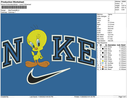 Nike Tweety B