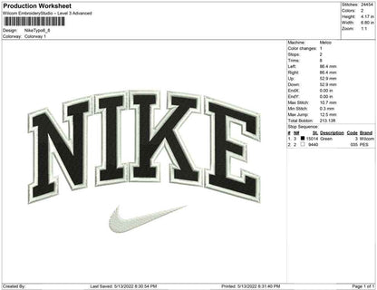 Nike Typo