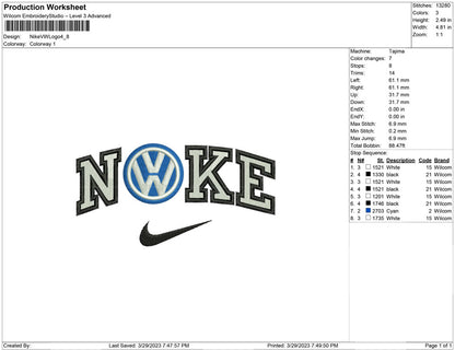 Nike VW Logo