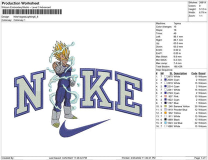 Nike Vegeta Lighting