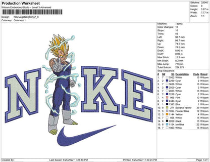 Nike Vegeta Lighting