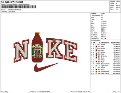 Nike Victoria Bottle