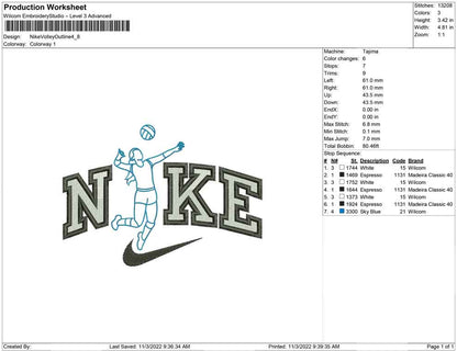 Nike volley