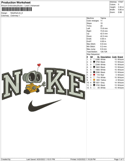 Nike Wall-e