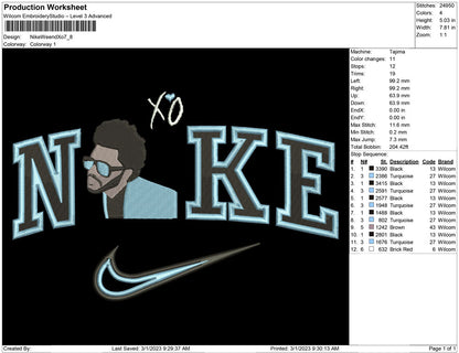 Nike Weeknd xo