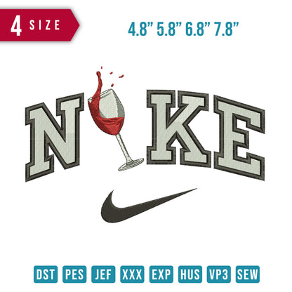 Nike Wine Spilled