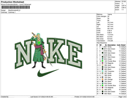 Nike Zoro Stand
