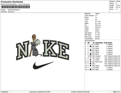 Nike Rat cooking