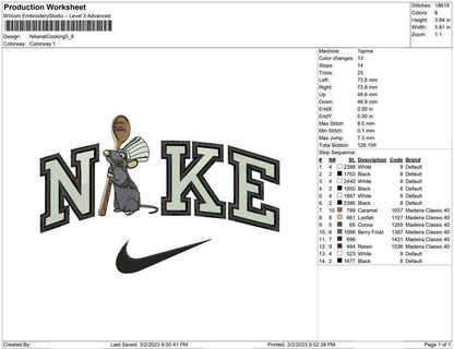 Nike Rat cooking