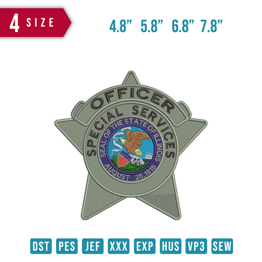 Office sherif badge