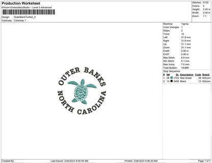 Outer Bank Turtle