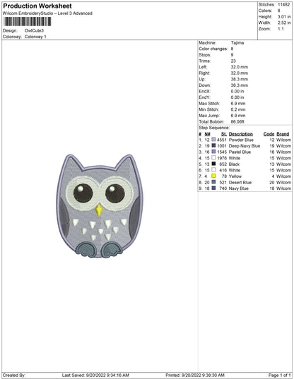 Owl Cute