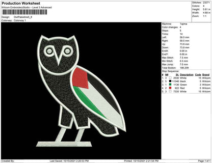 Owl Palestine