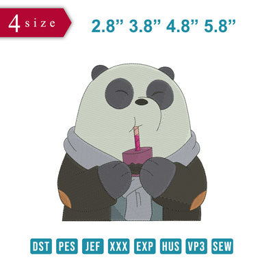 Panda trinken